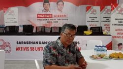 Jokowi Petugas Rakyat, Aktivis 98 Dukung Prabowo-Gibran