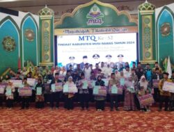 Plt. Asisten Pemerintahan dan Kesra, Tutup MTQ ke-52 Tingkat Kabupaten Musi Rawas