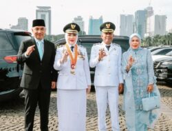 Hj. Ratna Machmud dan H. Suprayitno Dilantik Sebagai Bupati dan Wakil Bupati Musi Rawas Periode 2025-2030