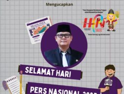 BKPSDM  Musi Rawas Mengucapkan Hari Pers Nasional Tahun 2025