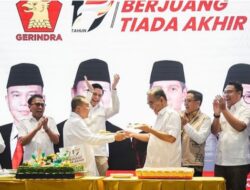 Pencapaian Terbesar Gerindra Diusia ke-17, Berhasil Menempatkan Ketua Umumnya Prabowo Subianto Sebagai Presiden Republik Indonesia