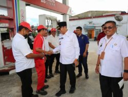 Bupati Tapanuli Utara Sidak SPBU, Pastikan Stok BBM dan LPG Aman Jelang Idul Fitri