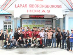 Lapas Siborongborong Gelar Coffee Morning Dengan Insan Pers