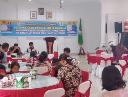 Bupati Taput Berangkatkan 16 Pasien Operasi Bibir Sumbing ke Medan, Seluruh Biaya Ditanggung Pemkab