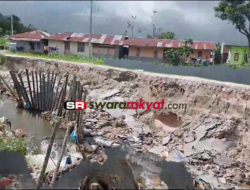 Warga Siualuompu Harapkan Tanggul Aek Haidupan Segera Ditanggulangi