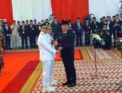 Gubernur Sumsel Lantik Joncik Muhammad dan Arifa’i Jadi Bupati dan Wakil Bupati Empat Lawang Periode 2025–2030