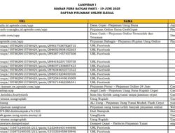 OJK Rilis Daftar Pinjol Legal Dan Ilegal Terbaru Per Kamis, 19 Juni 2025.