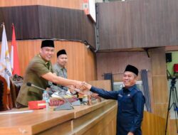 Paripurna Penyampaian Raperda Tentang Pertanggungjawaban Pelaksanaan APBD Musi Rawas 2024