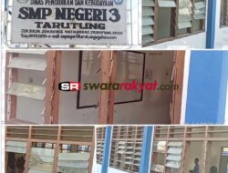Kondisi SMP Negeri 3 Tarutung Disorot: Banyak Kaca Jendela Pecah Dinilai Abaikan Kenyamanan Belajar