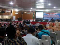 DPRD Gelar Rapat Paripurna ke-VIII Mendengarkan Pidato Bupati Empat Lawang Terpilih H. Joncik Muhammad