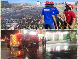 Amazing, Dua Potret Petugas Damkar Sumenep, Begini Jelasnya