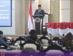 Wali Kota Ludi Oliansyah Hadiri Paripurna Agenda Penyampaian Laporan Hasil Pembahasan Raperda DPRD