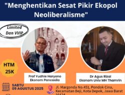 Diskusi Publik: “Menghentikan Sesat Pikiran Ekopol Neoliberalisme”
