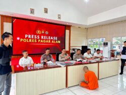 Pelaku Pencurian Rp94 Juta Pembobolan Alfamart di Tumbak Ulas Di Tangkap Satreskrim Polres Pagaralam