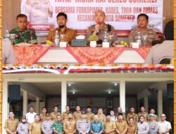 Satukan Visi, Kapolres Sumenep Bersama Forkopimka, Kades, Toga Dan Tomas Dalam Dialog Interaktif Se-Kecamatan Kota