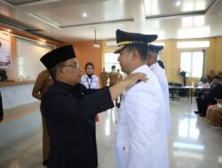 Bupati H. Devi Suhartoni Melantik Pejabat Administrator di Lingkungan Pemkab Muratara