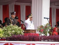 Bupati Muratara, H. Devi Suhartoni Pimpin Upacara HUT RI ke-80 Berlangsung Khidmat