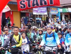 Ribuan Pesepeda Meriahkan Gowes Bareng Luak Nan Tuo IV, Bupati Eka Putra Lepas Peserta