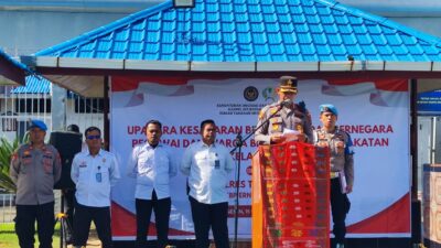 Rutan Tarutung dan Polres Taput Sinergi dalam Upacara Kesadaran Berbangsa