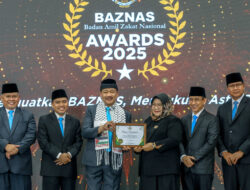Kementerian PPN/Bappenas Sabet Dua Penghargaan BAZNAS Awards 2025, Teguhkan Dukungan pada Ekosistem Zakat Nasional