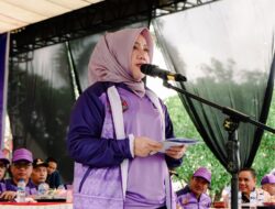 Bupati Hj. Ratna Machmud Lepas Kontingen Asal Mura ikuti PORPROV XV ke Muba