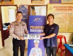 Melalui Program “Polantas Menyapa” Sat Lantas Polres Taput Tingkatkan Pelayanan Bagi Masyarakat.