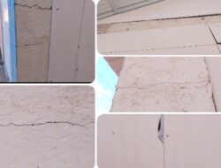 Retakan Tiang Coran Huntara Dianggap “Tak Masalah”, Warga Taput Protes Sikap BNPB dan Kontraktor