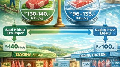 Mencari Keadilan Harga Acuan Penjualan: Daging Segar vs Daging Frozen