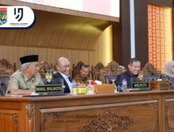 Wali Kota Lubuk Linggau Hadiri Paripurna DPRD, Sampaikan 1 Raperda Usulan Pemkot dan 5 Raperda Inisiatif DPRD