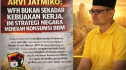 Arvi Jatmiko: WFH Bukan Sekadar Kebijakan Kerja, Ini Strategi Negara Menekan Konsumsi BBM