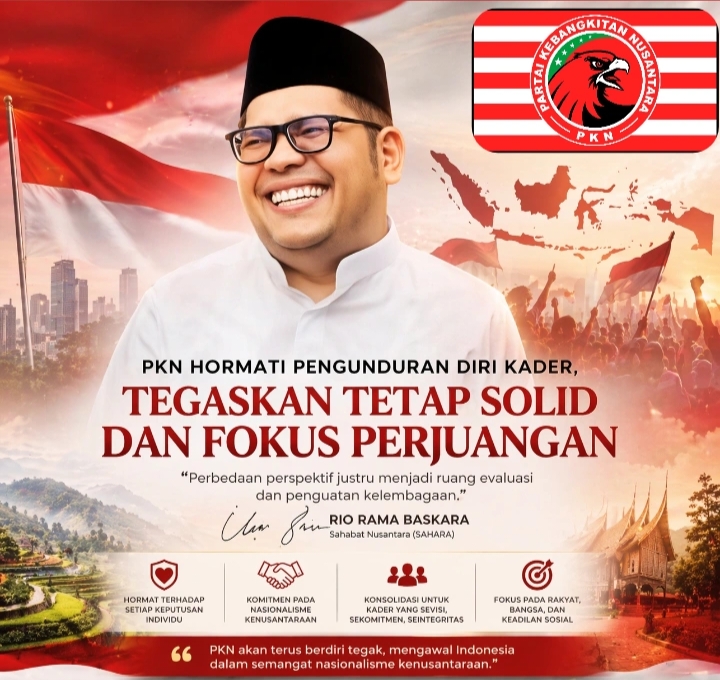 Sahabat Nusantara (SAHARA) Hormati Pengunduran Diri Kader, Tegaskan Tetap Solid dan Fokus Perjuangan