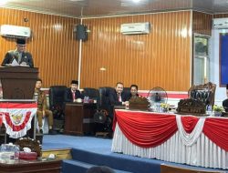 Rapat Paripurna Agenda Pandangan Umum Fraksi Terhadap LKPJ Bupati Empat Lawang 2025