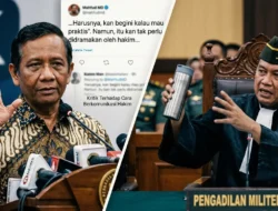 Mahfud MD Kritik Gaya Komunikasi Hakim di Kasus Andrie Yunus