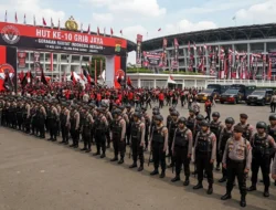 480 Personel Polda Metro Amankan HUT GRIB Jaya, Netizen: Polisi Lindungi Preman?