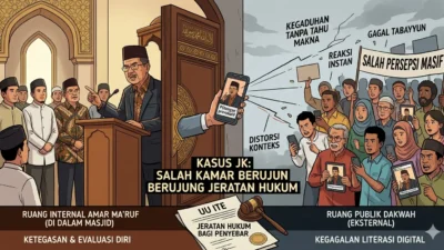 Salah Kamar di Kasus JK: Kegaduhan Akibat Gagal Membedah Ruang