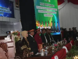 Bupati Bursah Zarnubi Sampaikan Pembangunan Perdesaan Sampai ke Kota di Paripurna Istimewa HUT Kabupaten Lahat ke-157