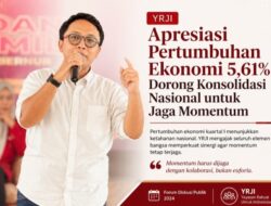 YRJI Apresiasi Pertumbuhan Ekonomi 5,61%, Dorong Konsolidasi Nasional Untuk Jaga Momentum