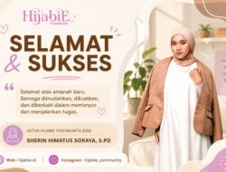 Resmi! Sherin Himatus Soraya Pimpin Hijabie Community Yogyakarta Periode 2026