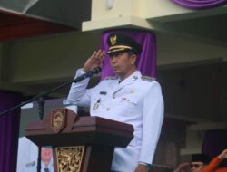 Peringatan HUT Ke-25 Kota Pagaralam Walikota Ludi Oliansyah Pimpin Upacara