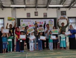 Gebyar, Harlah ke-17, Ponpes Al Ikhlash Diikuti 134 Peserta Lomba Mewarnai