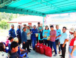 “SOL Dampingi Petani Pahae Jae, Salurkan 1,8 Ton Bibit Bawang Merah Varietas Batu Ijo