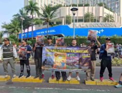 Warga Kalimantan Gelar Aksi Solidaritas di Bundaran HI, Soroti Krisis Ekologis dan Ketimpangan Energi