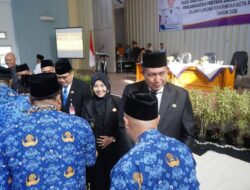 Walikota Ludi Oliansyah Kukuhkan Kembali 297 Pejabat Pemkot Pagar Alam, Perubahan Nomenklatur