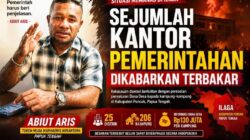 Situasi Memanas di Ilaga, Sejumlah Kantor Pemerintahan Dikabarkan Terbakar