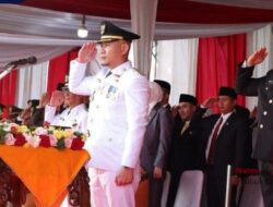Wali Kota H.Rachmat Hidayat Pimpin Upacara HUT ke-81 RI