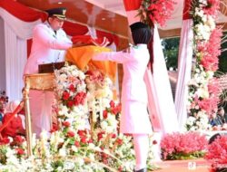 Wali Kota Pagar Alam H. Ludi Oliansyah Bertindak Sebagai Inspektur aupacara HUT ke-81 RI
