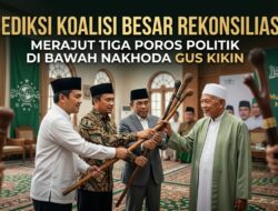 Prediksi Koalisi Besar Rekonsiliasi: Merajut Tiga Poros Politik di Bawah Nakhoda Gus Kikin