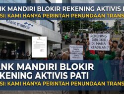 Mandiri Blokir Rekening Aktivis Pati, Polisi: Kami Hanya Perintah Penundaan Transaksi