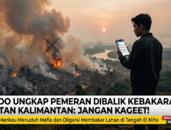 Yudo Sadewa Ungkap Aktor Dibalik Kebakaran Hutan Kalimantan