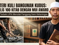 Misteri Kuli Bangunan Kudus: Penulis 100 Kitab dan Raih MUI Awards